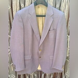 Elegant vintage Lavender Men's Blazer size 46L